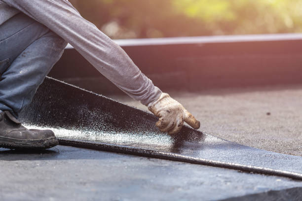 Professional Waterproofing technician working in Stockbridge, WI